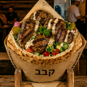 Beef Kebab sandwich