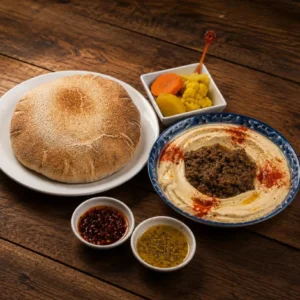 Humus beef