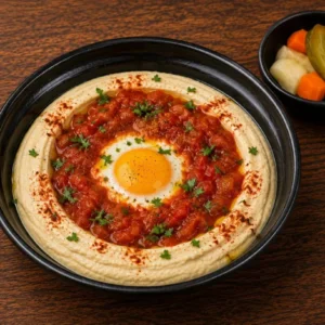 Humus shakshuka