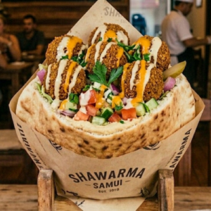 Falafel sandwich