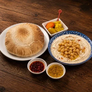 Humus with humus beans