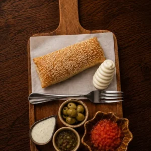 potato filled bourekas pastry