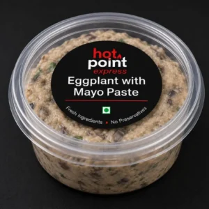 Eggplant in mayo paste